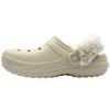 CROCS 211396 2Y2 CLASSIC LINED CLOG - BONE